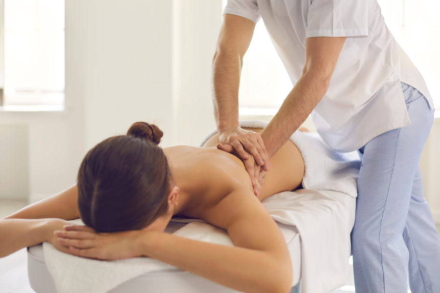 Mid Body massage,